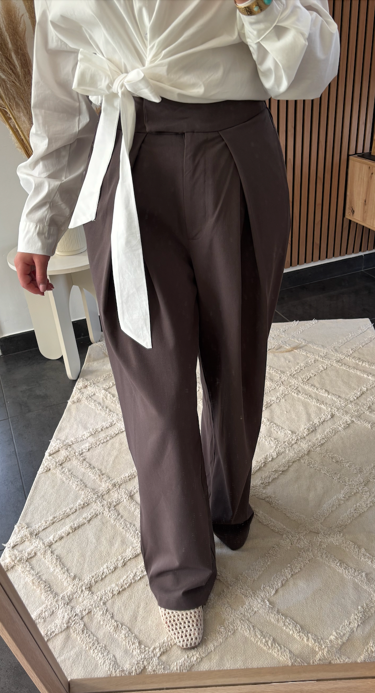 Pantalon Marron