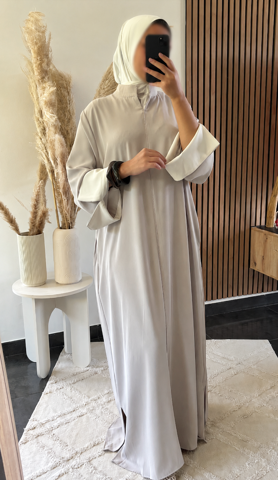 Abaya Crème