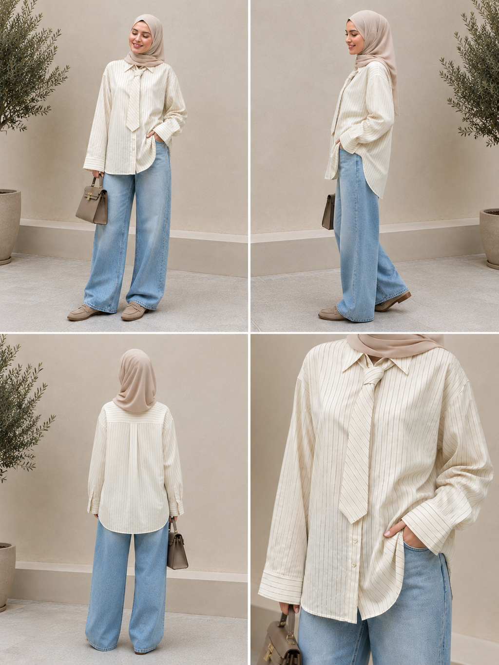 Chemise rayée