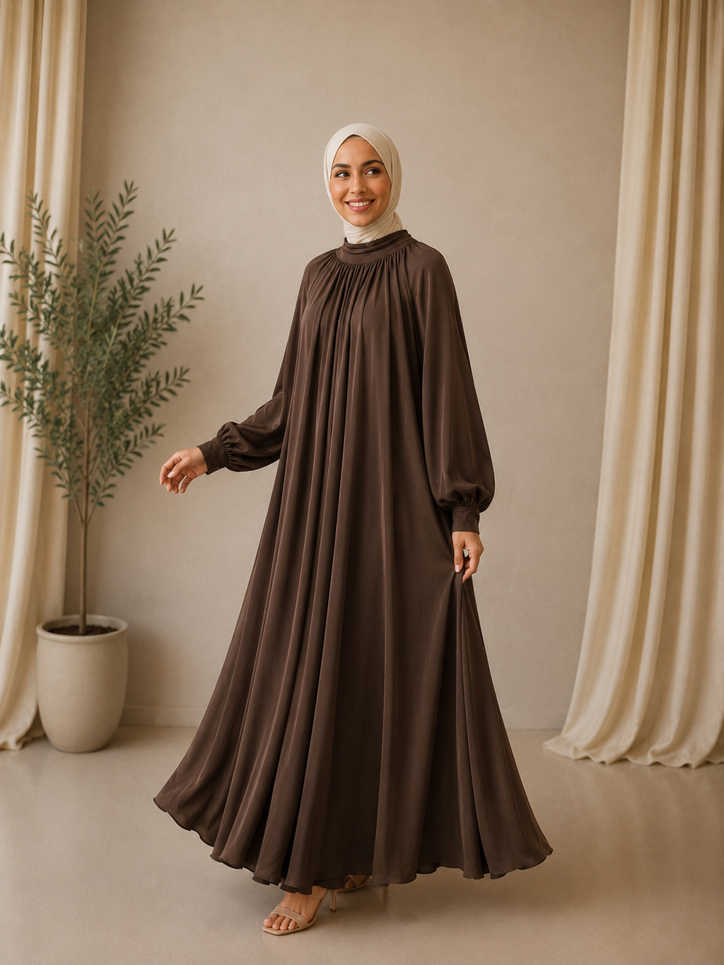 Robe Noeud Chocolat