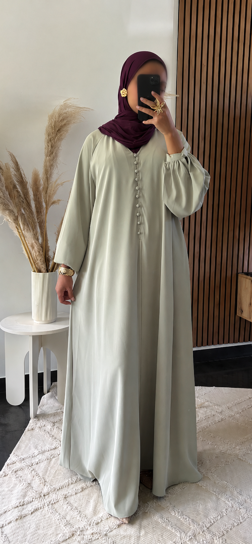 Robe Élégance Sauge