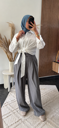 Pantalon Gris