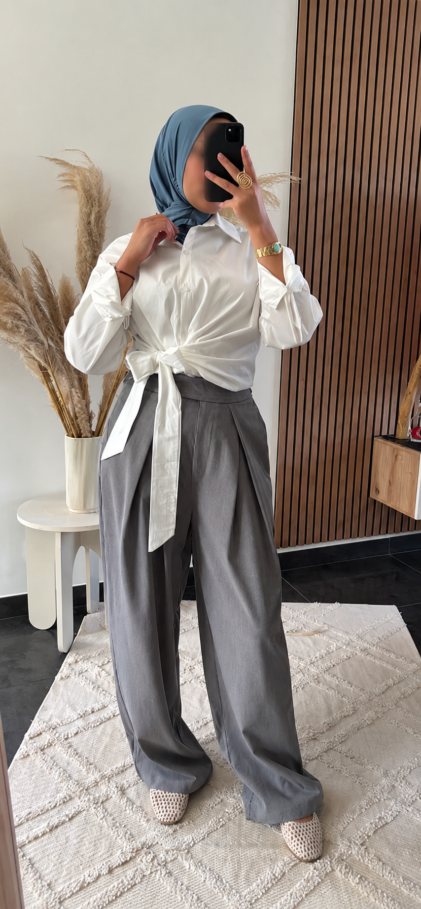 Pantalon Gris