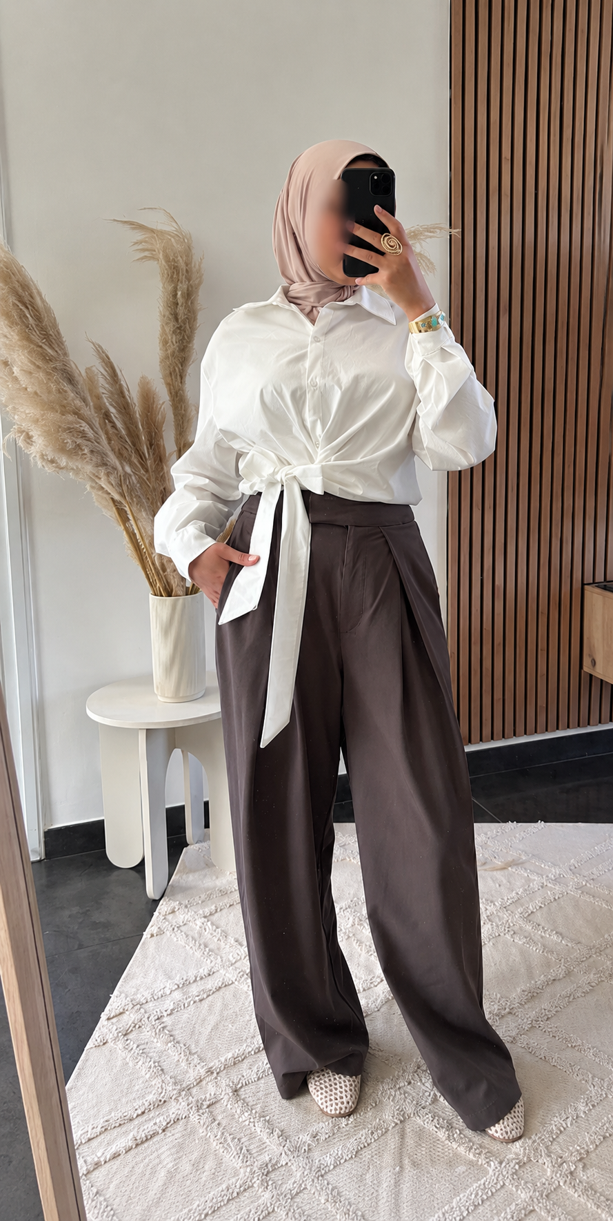Pantalon Marron