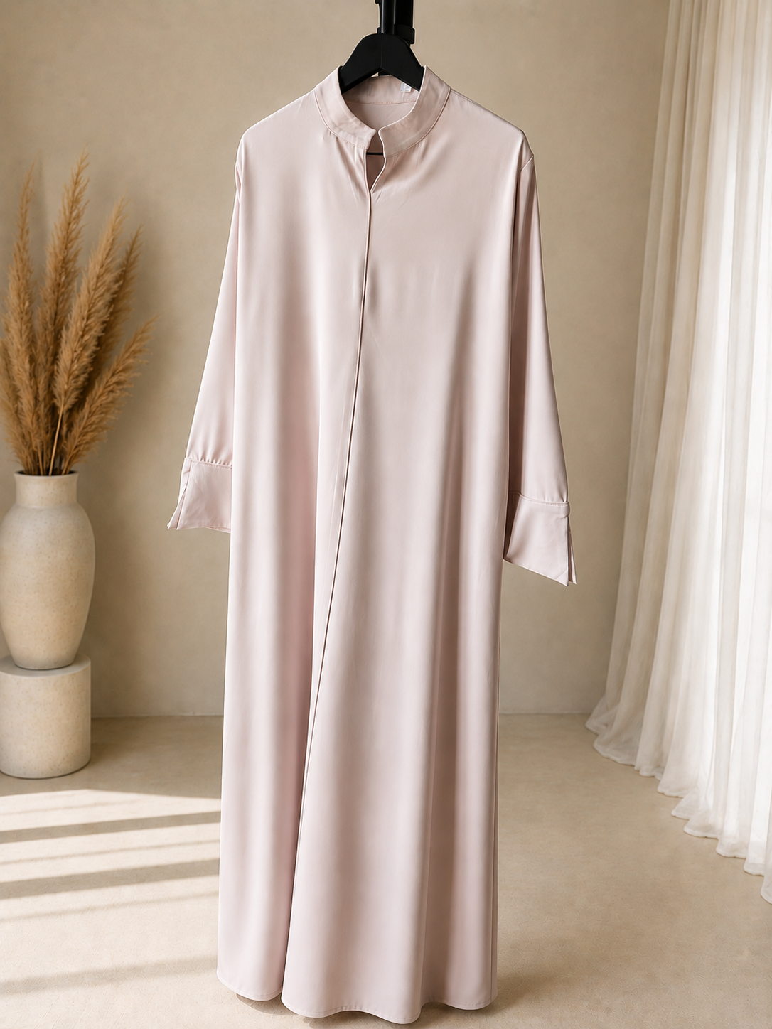 Abaya Rose Pâle
